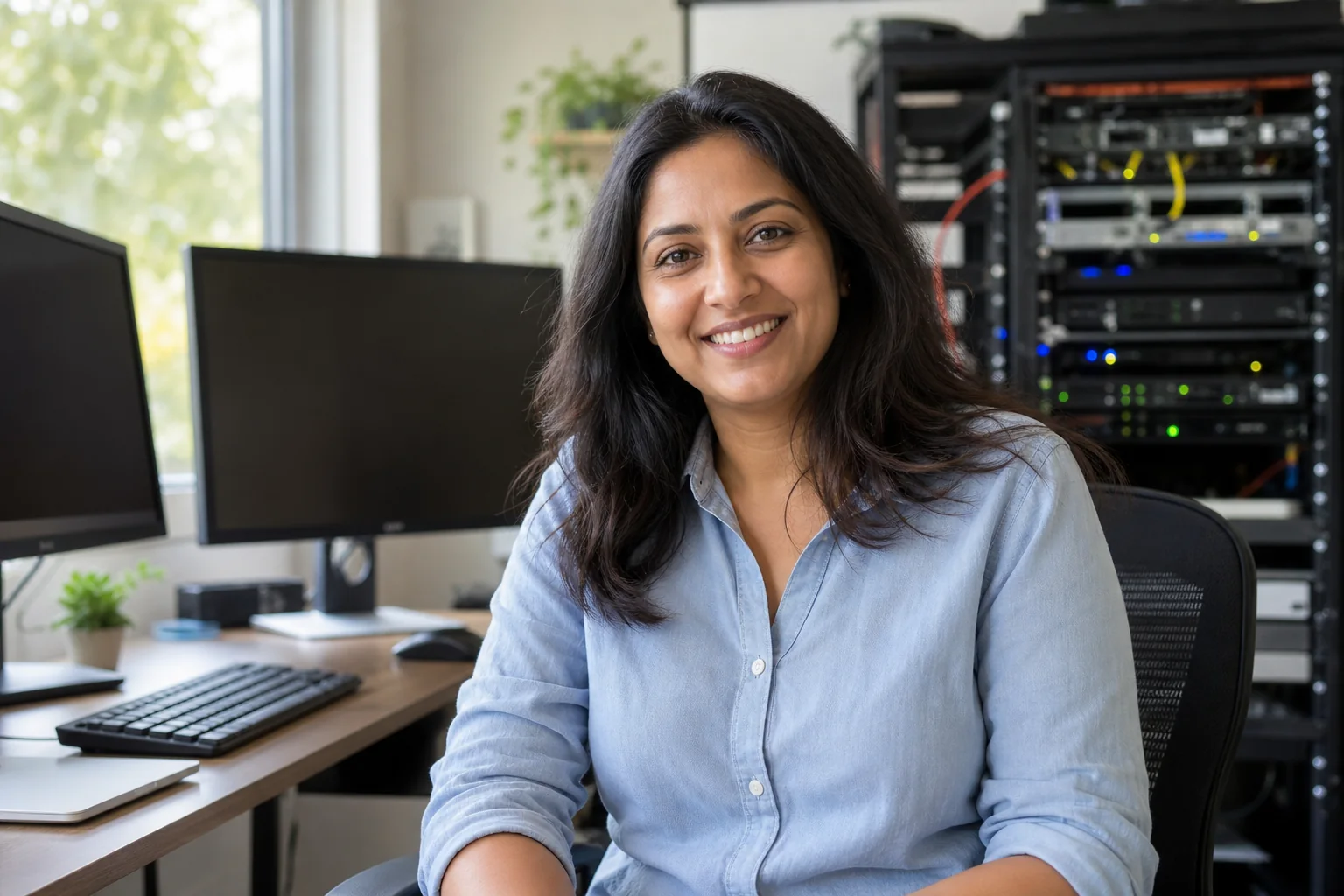Priya Nair, founder of Port & Patch