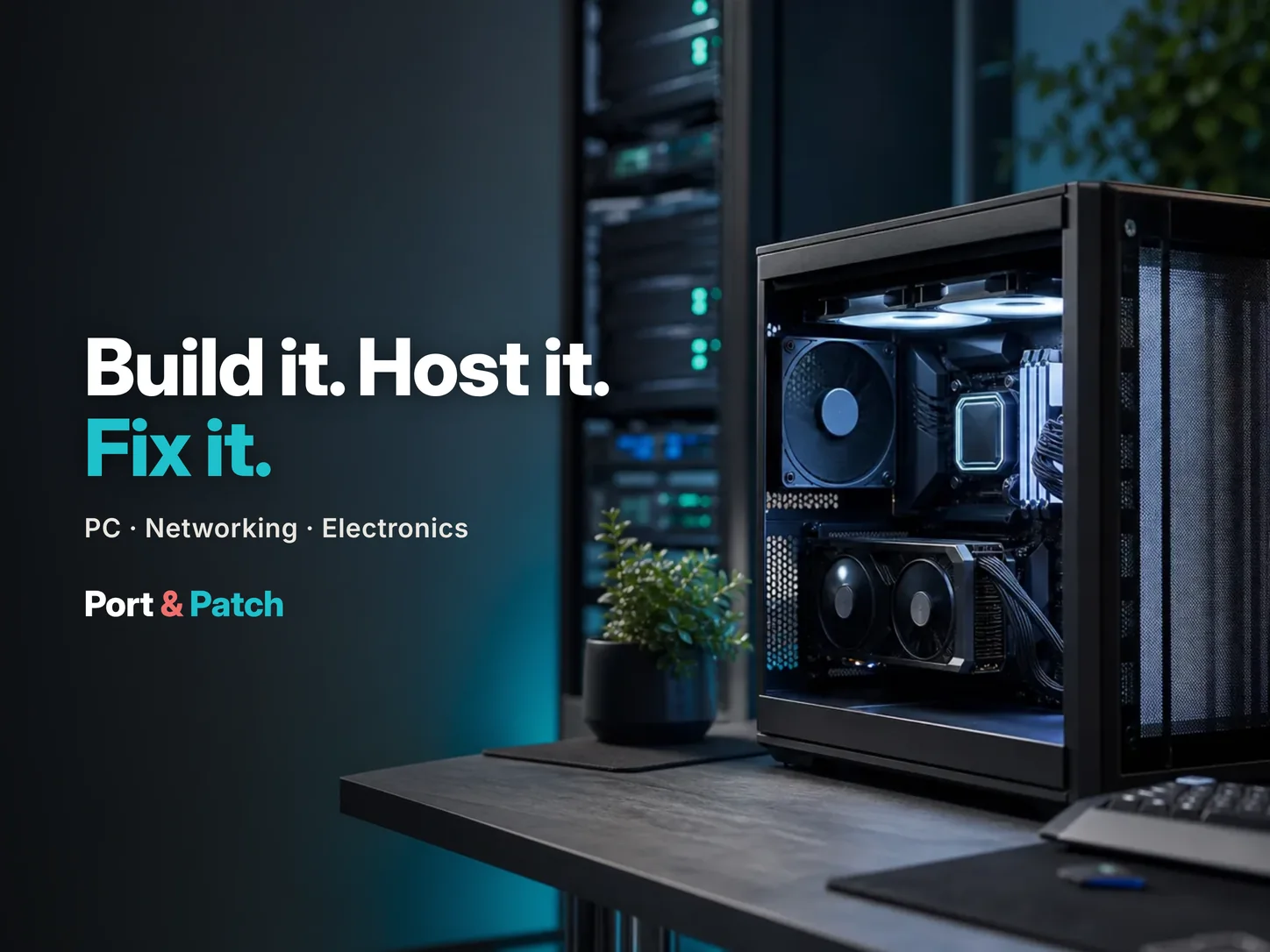 Build it, self-host it, fix it — clear guides for computers, networking and electronics.